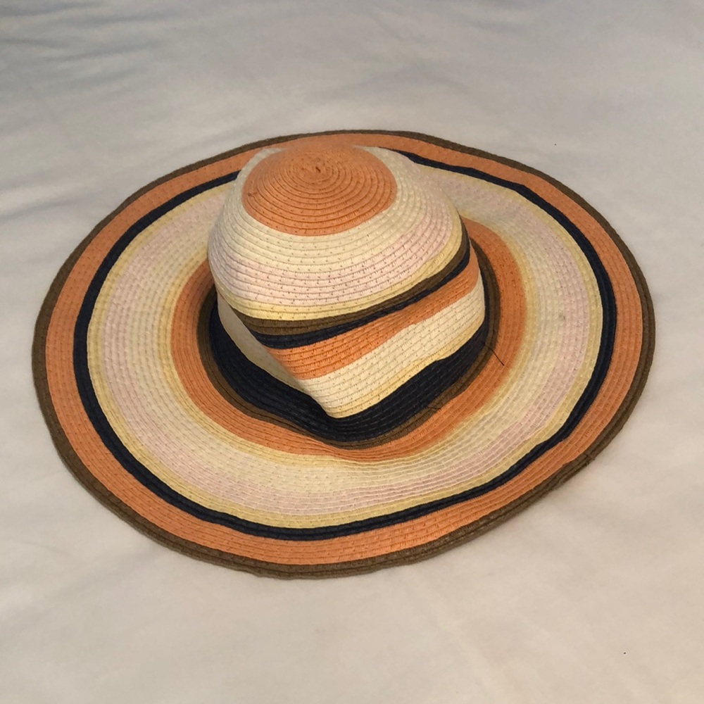 Striped Multicolor Sun Hat